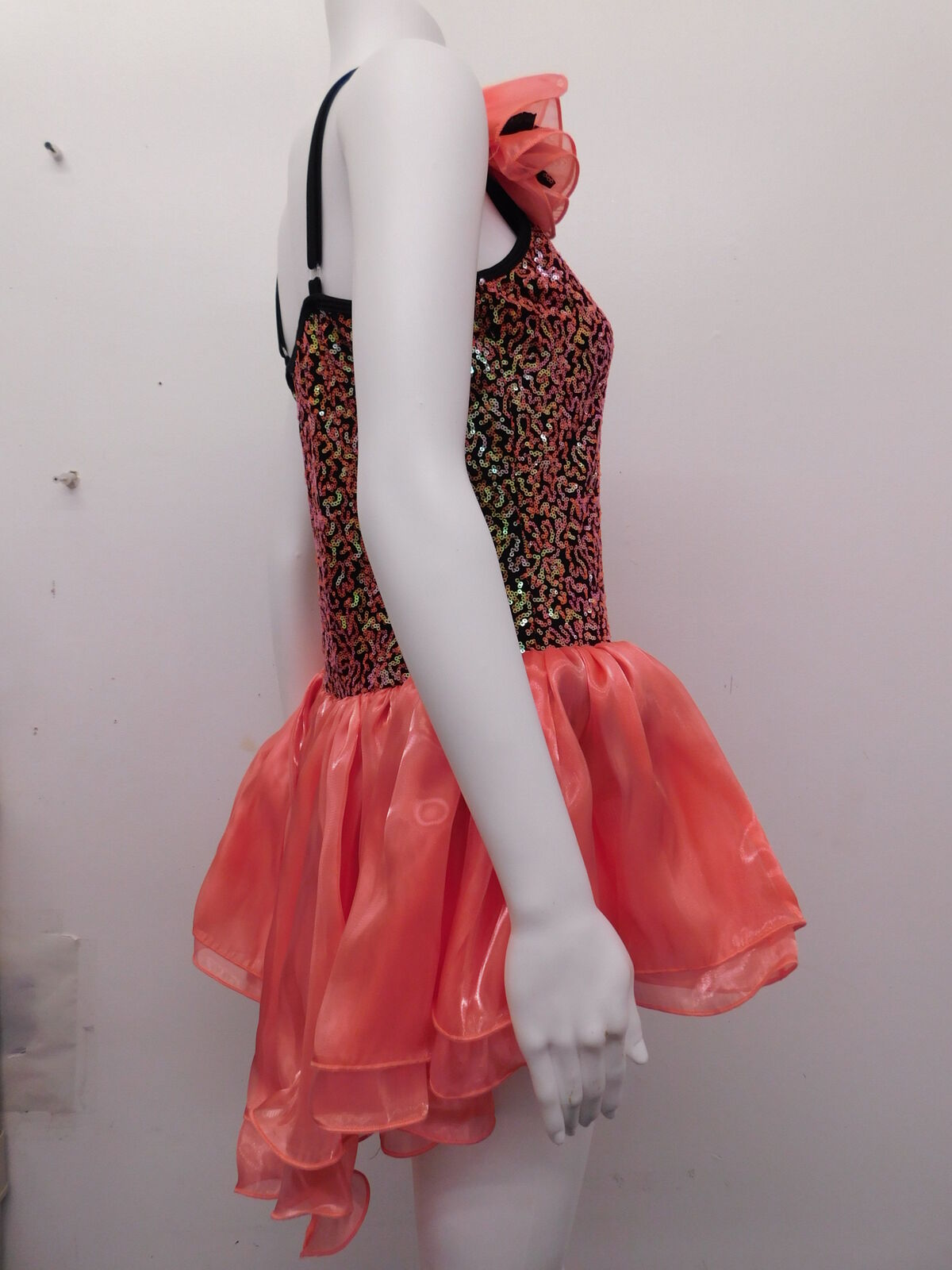 Pre-Owned Costume Curtain Call  J5256 Large Adult Coral  Jazz