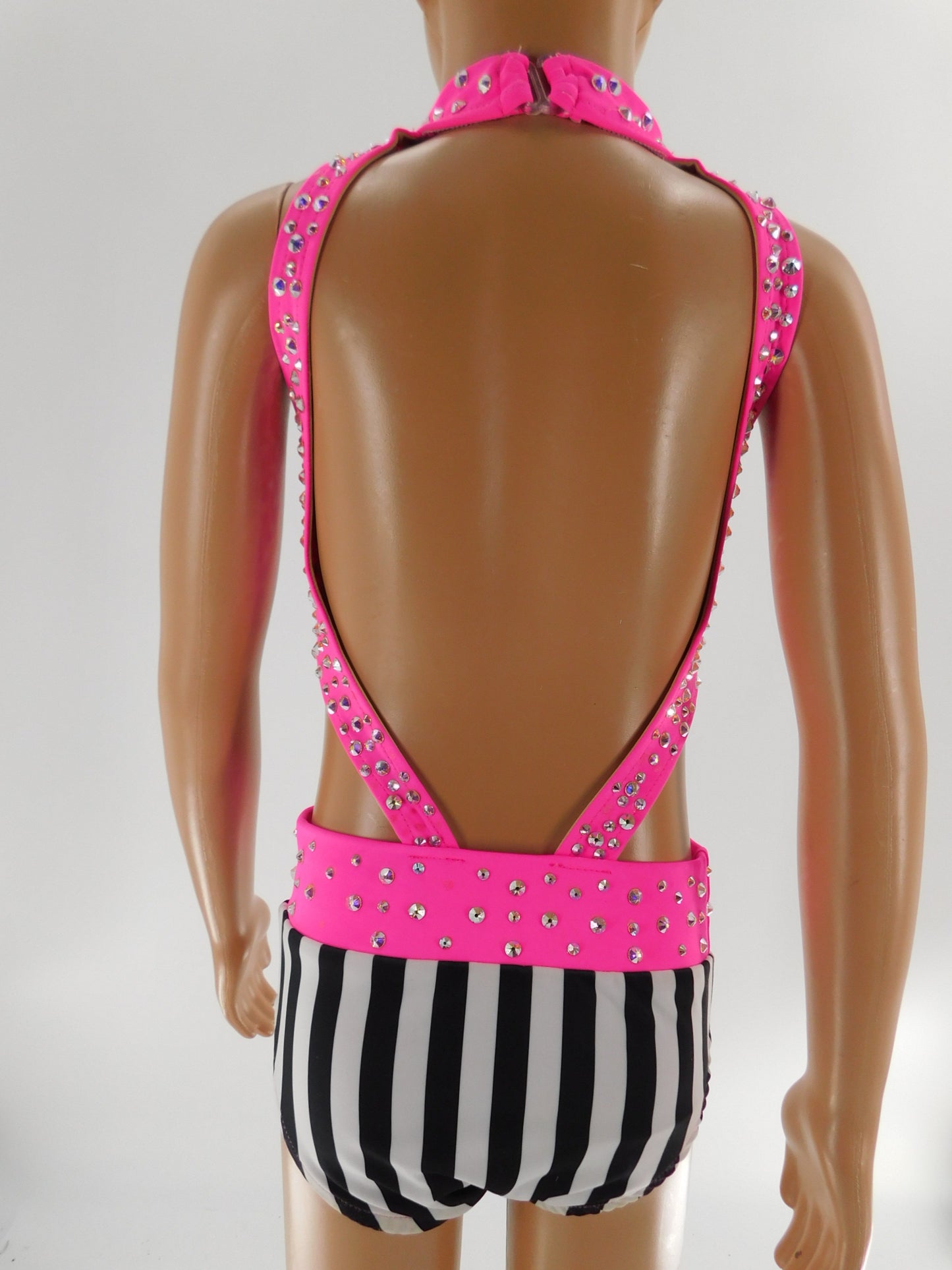 Pre-Owned Costume Glamour   Medium Child Pink  Jazz