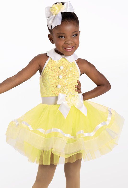 Pre-Owned Costume Weissman  12469 Intermediate Child Yellow  Jazz