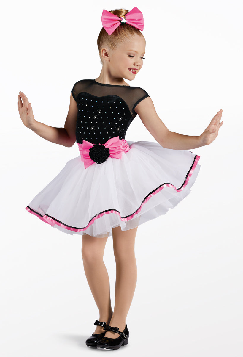 Pre-Owned Costume Weissman  12612 Medium Child Hot Pink  Jazz