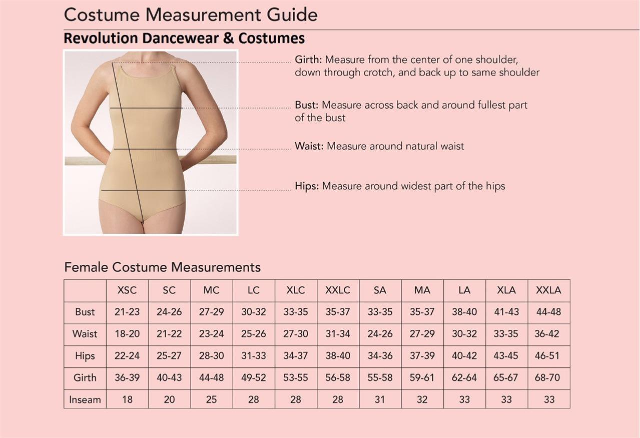New Leotard Revolution RD50035 Large Adult  Black  Ballet