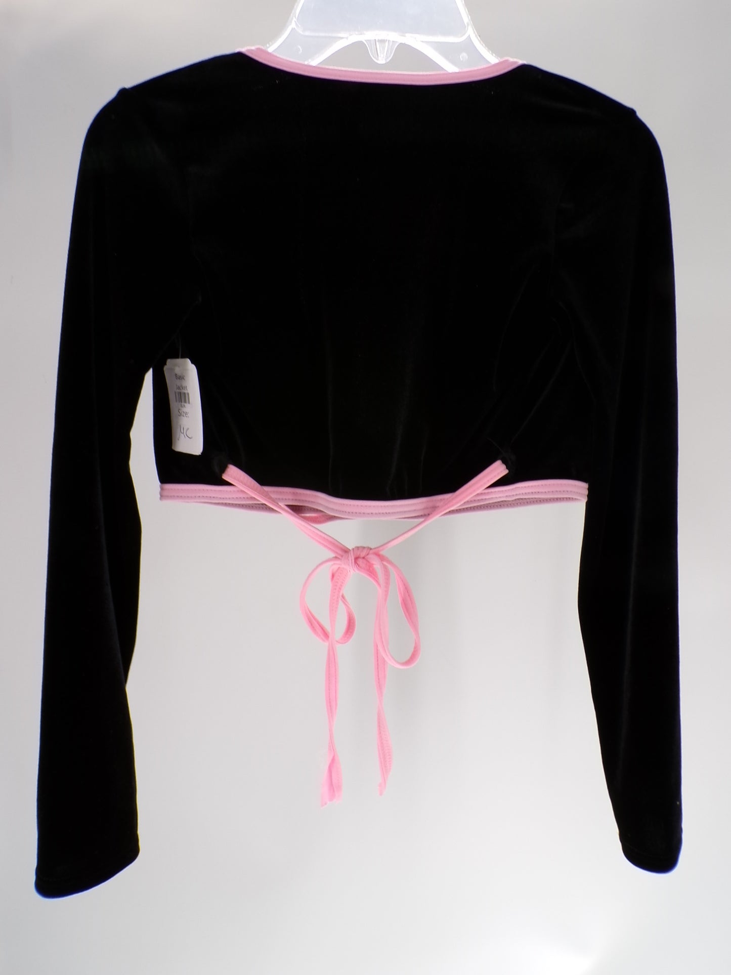 Pre-Owned Top Main Street   Medium Child Black  Ballet Jazz