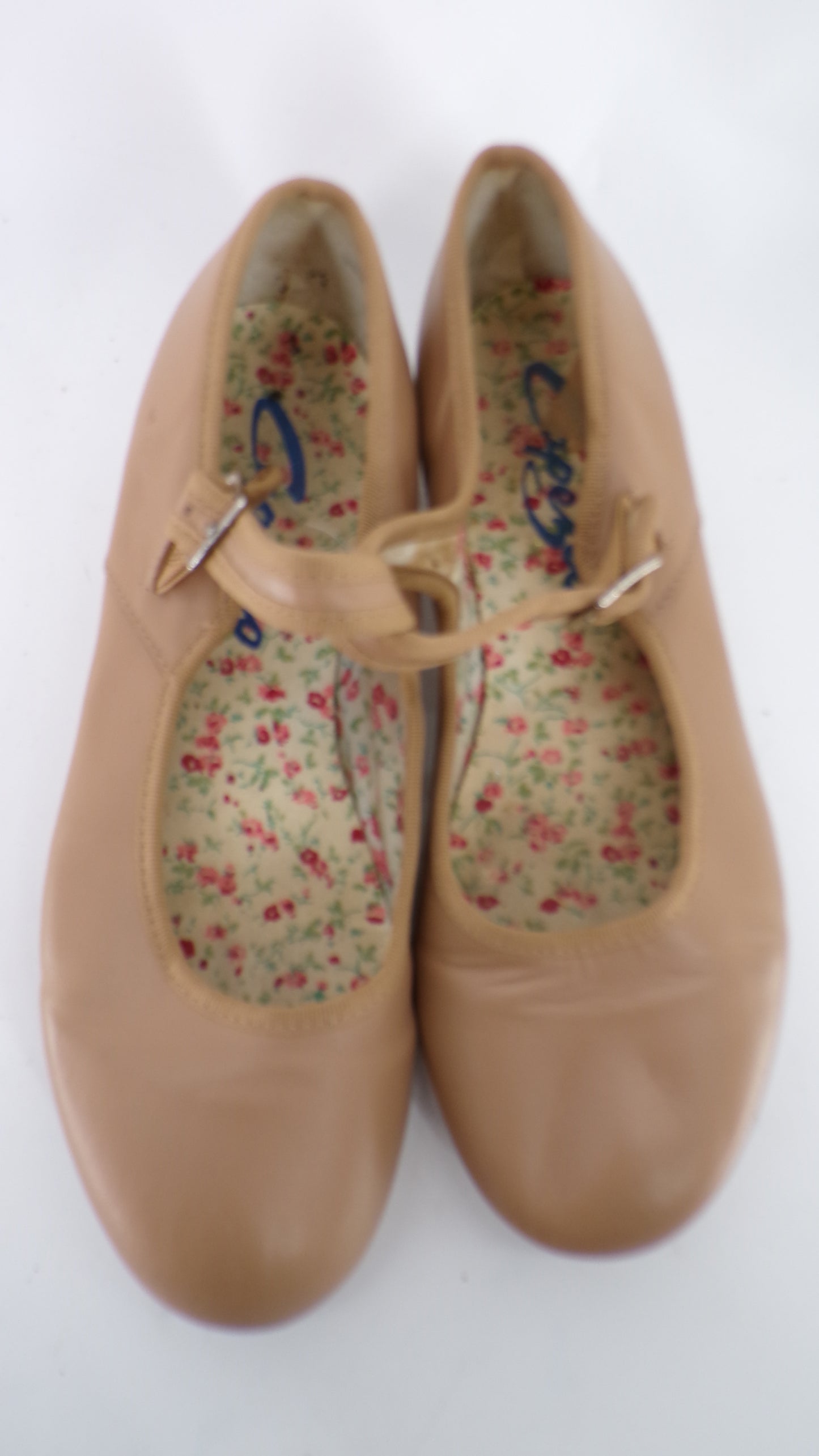 Pre-Owned Tap Shoes Capezio Adult 7M Mary Jane Leather  Student