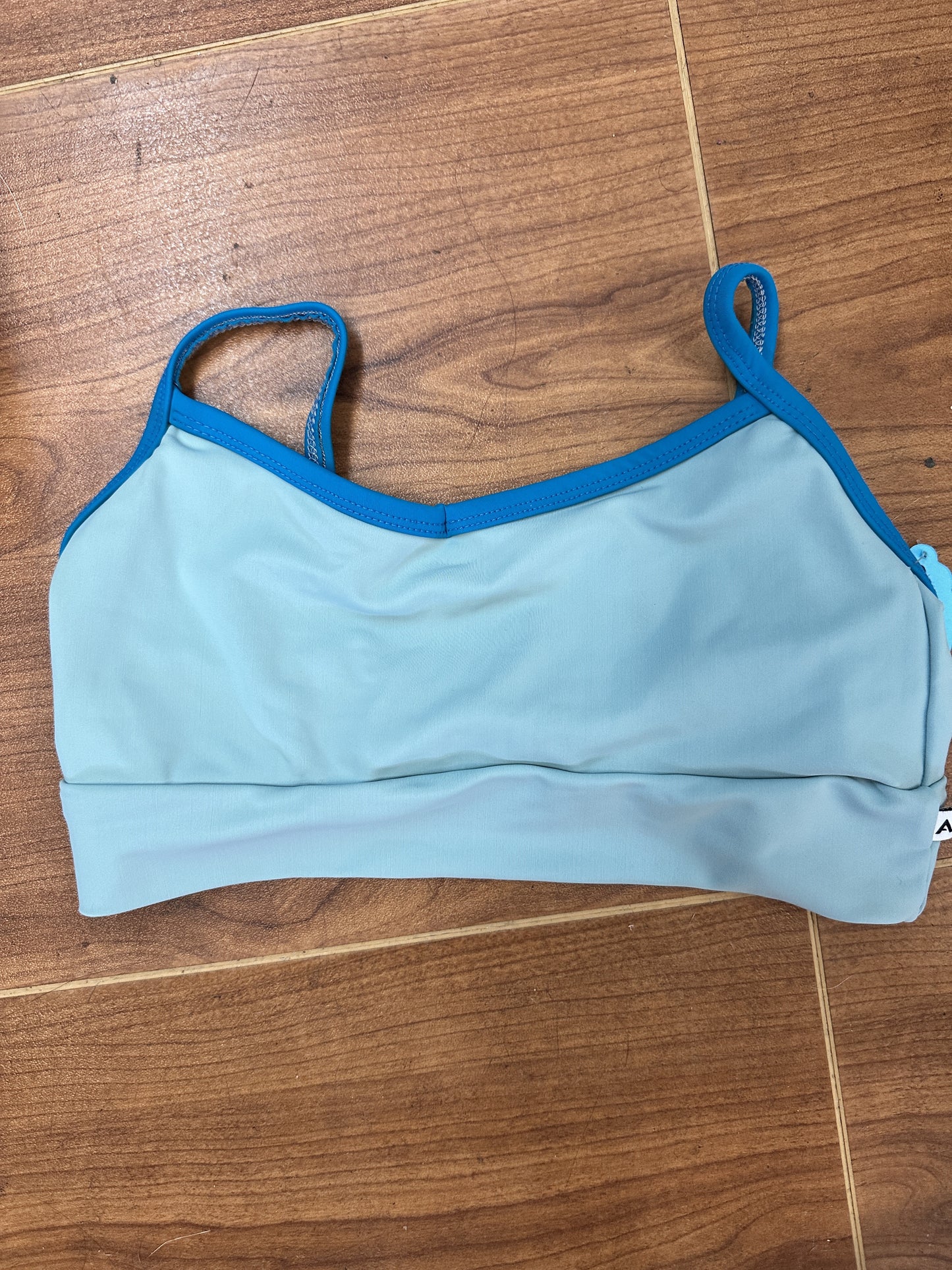 Pre-Owned Crop Top Alinement   XS Adult Blue  Jazz Contemporary