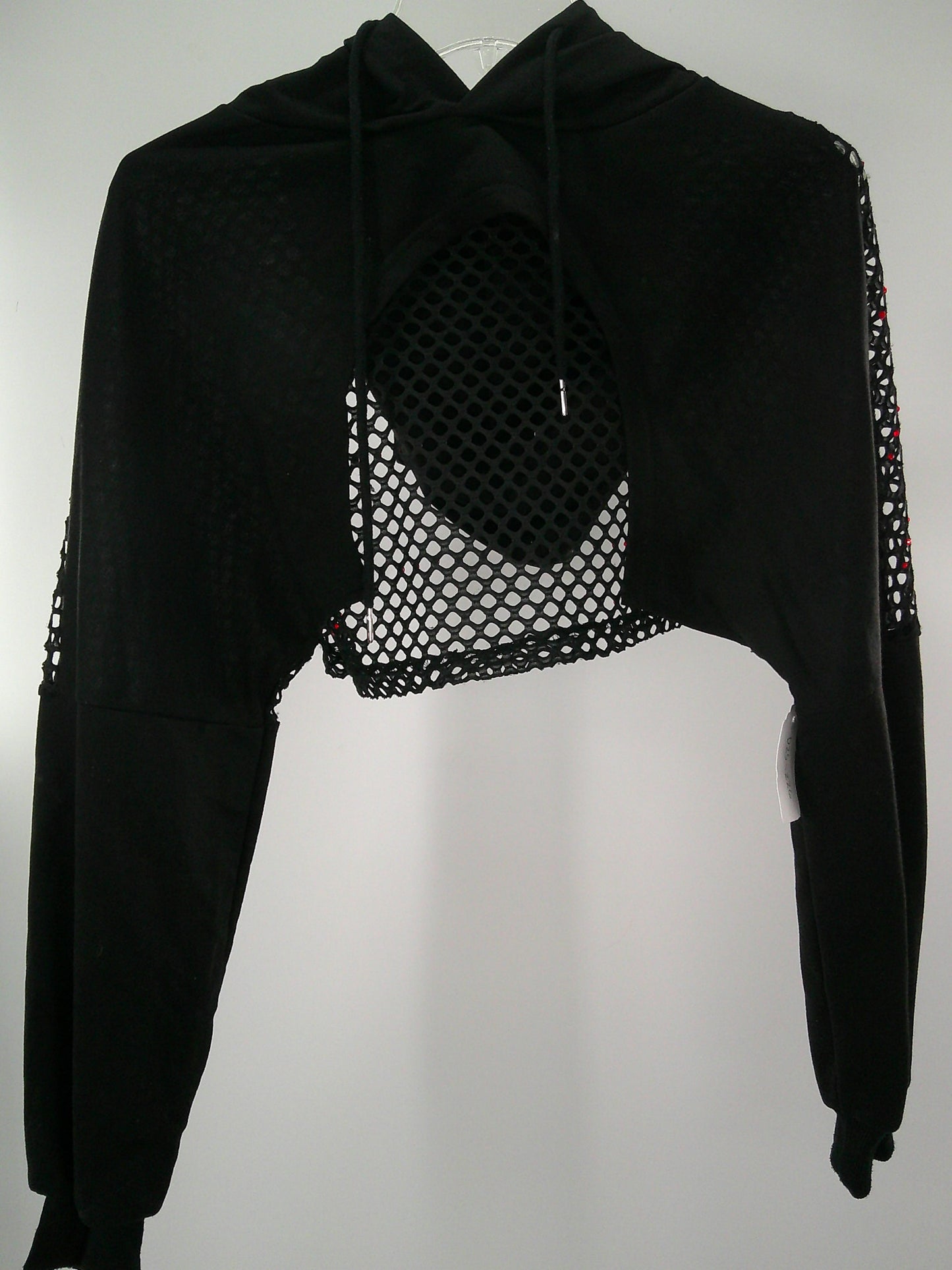 Pre-Owned Hoodie No Tag   Small Adult Black Red  Hip Hop Tap