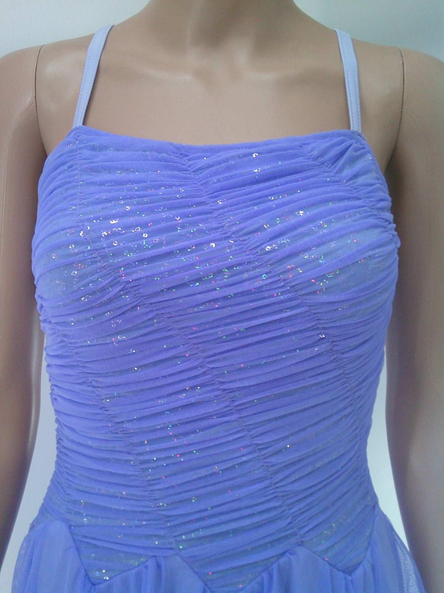 Pre-Owned Costume Art Stone 26425 Small Adult Lavender Skirt Lyrical Sequin