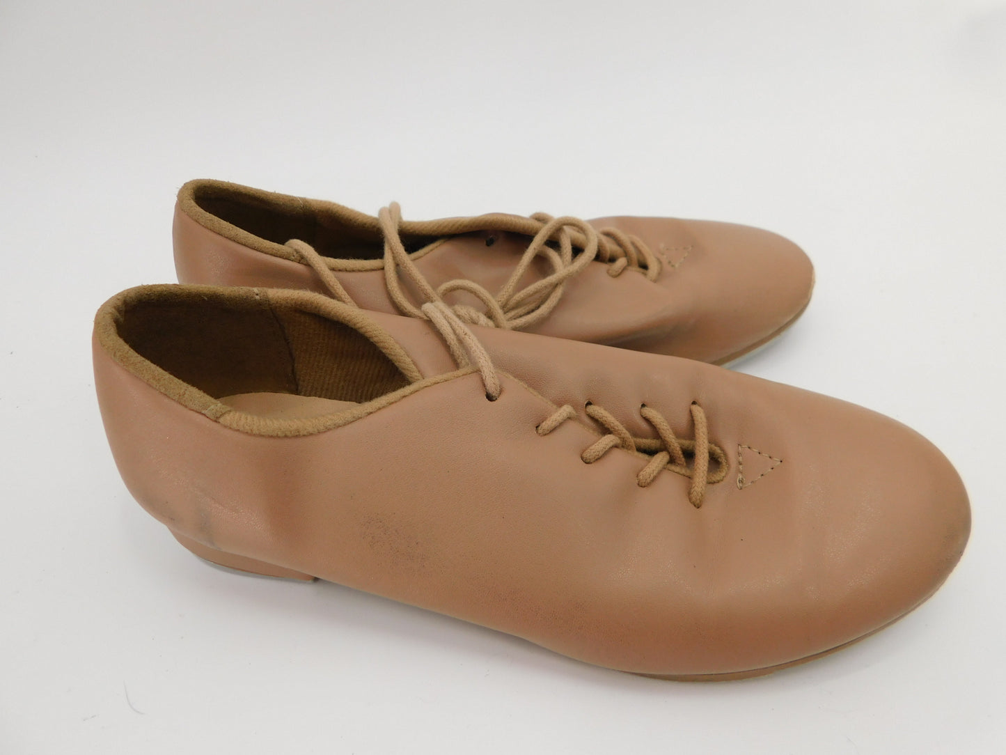 Pre-Owned Tap Shoes SoDanca Adult 3M Oxford Leather Lace Up Student