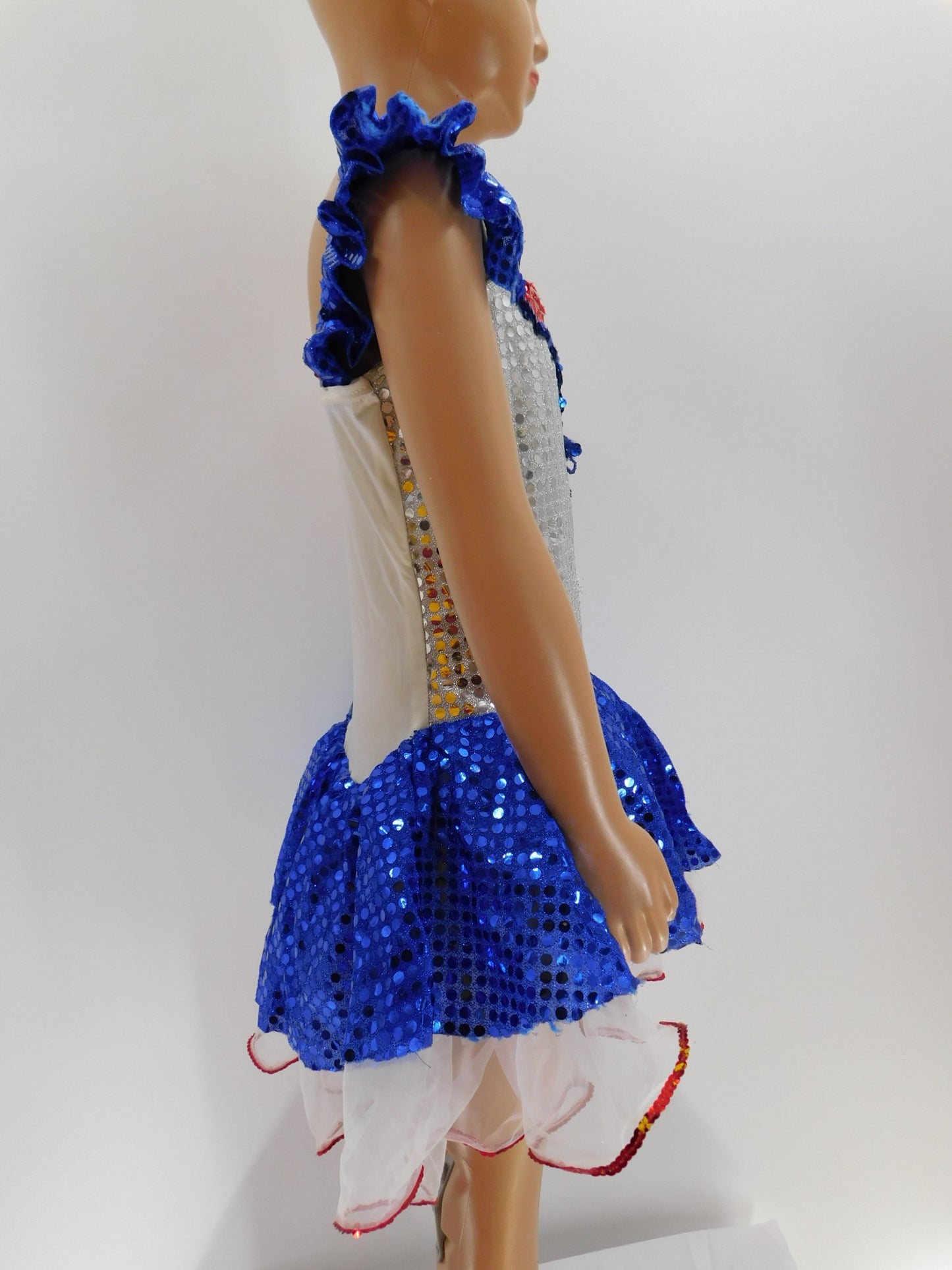 Pre-Owned Costume Leo's  61384-1 Medium Child Patriotic  Jazz