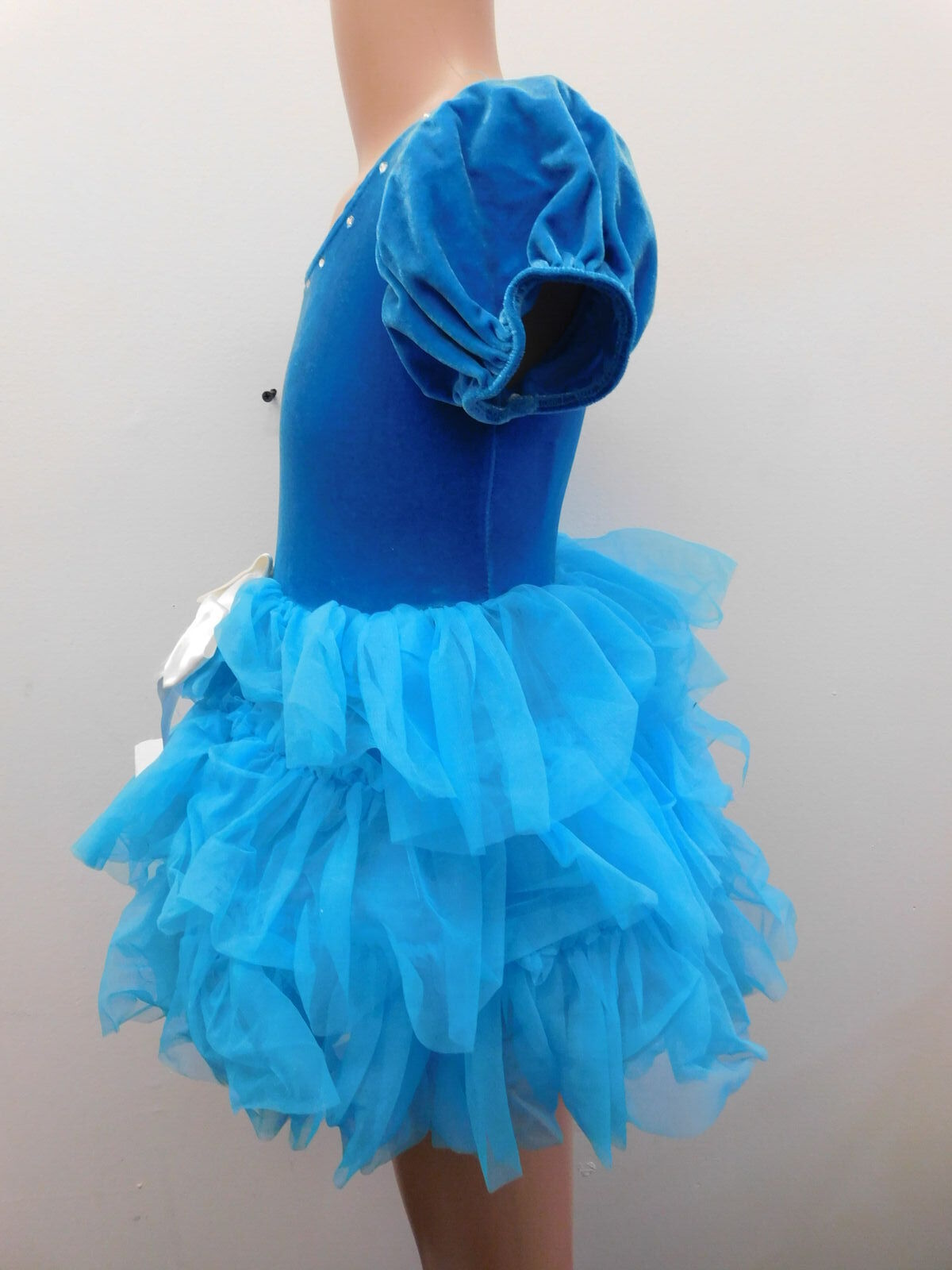 Pre-Owned Costume Dansco   Medium Child Blue  Jazz