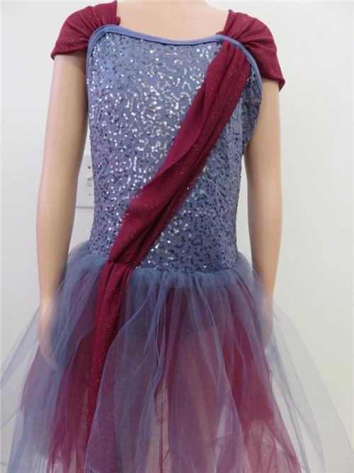 Pre-Owned Costume Weissman  8162 Medium Child Purple  Ballet Sequin