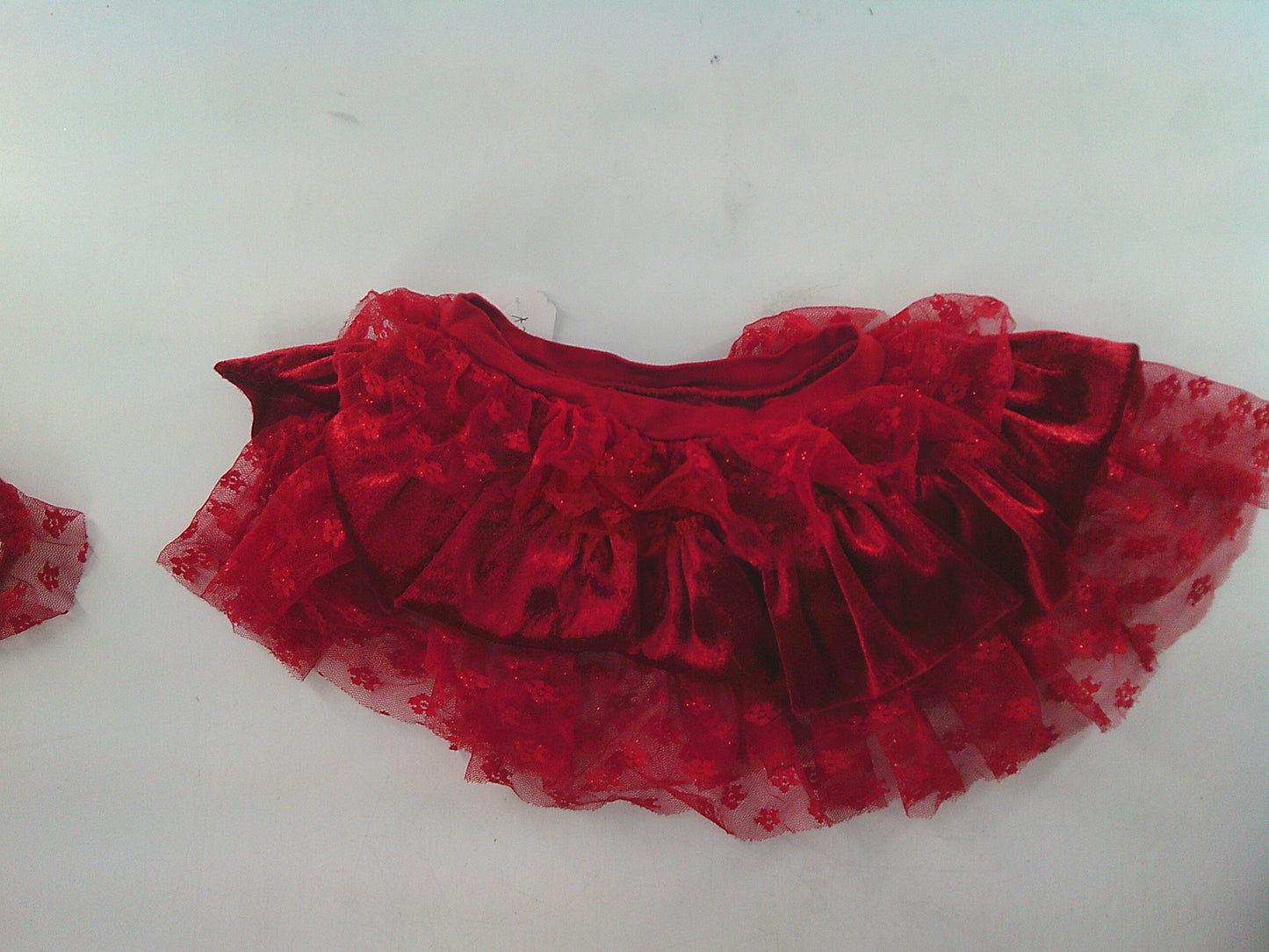 Pre-Owned Leotard & Skirt Capezio   Intermediate Child Red Blue  Ballet Tap