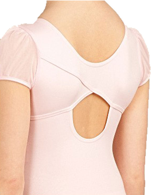 New Closeout Leotard Capezio 3946C Lycra Puff Sleeve Ballet Tap Modern