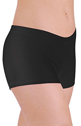Pre-Owned Shorts DanZNMotion  225C Large Child Black  Jazz Gymnastics