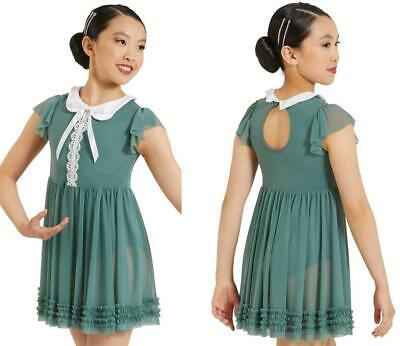 Pre-Owned Costume Weissman  11931 Medium Adult Blue Dress Lyrical