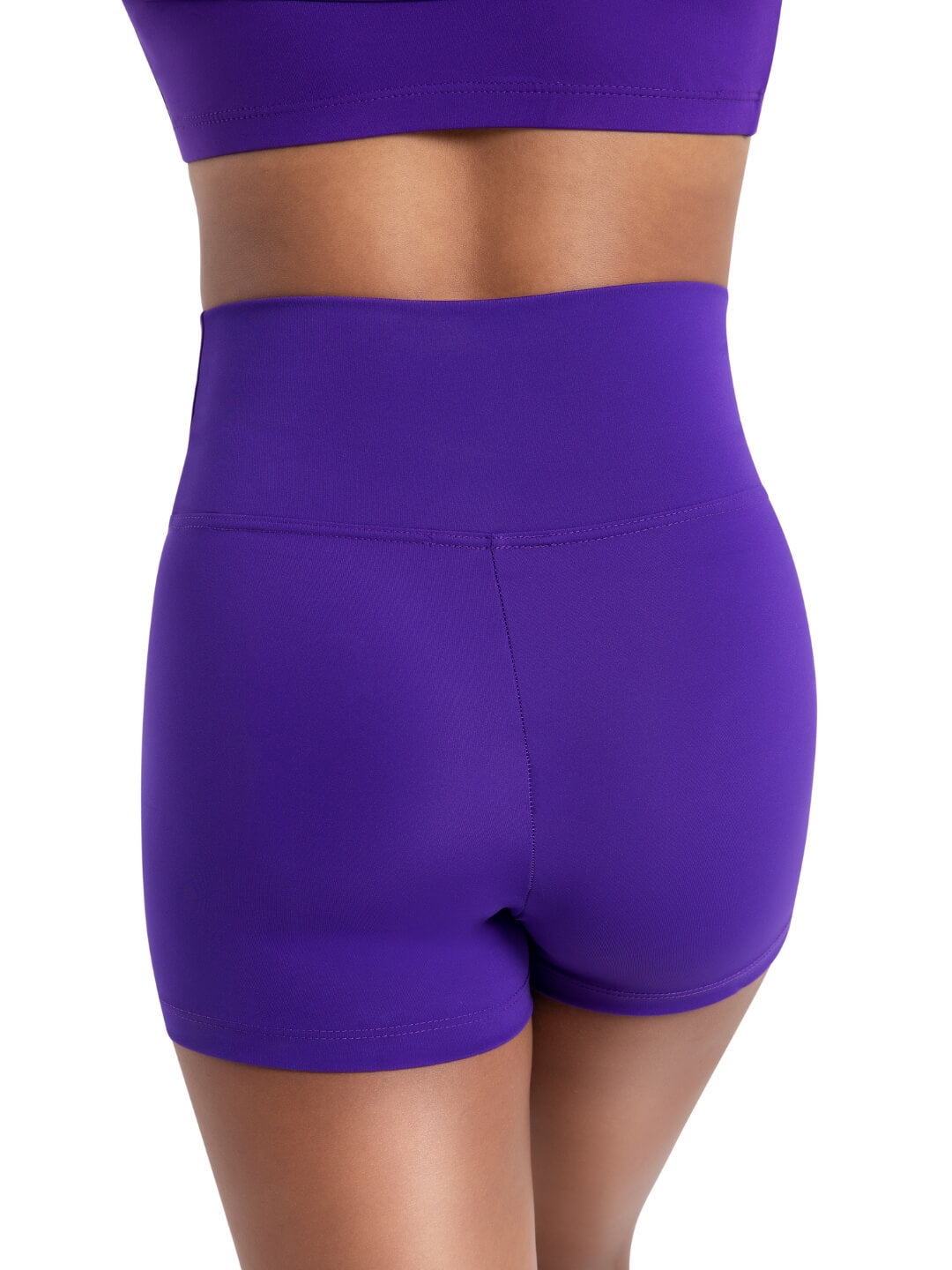 Pre-Owned Shorts Capezio TB131 High Waist Large Child Pink Jazz