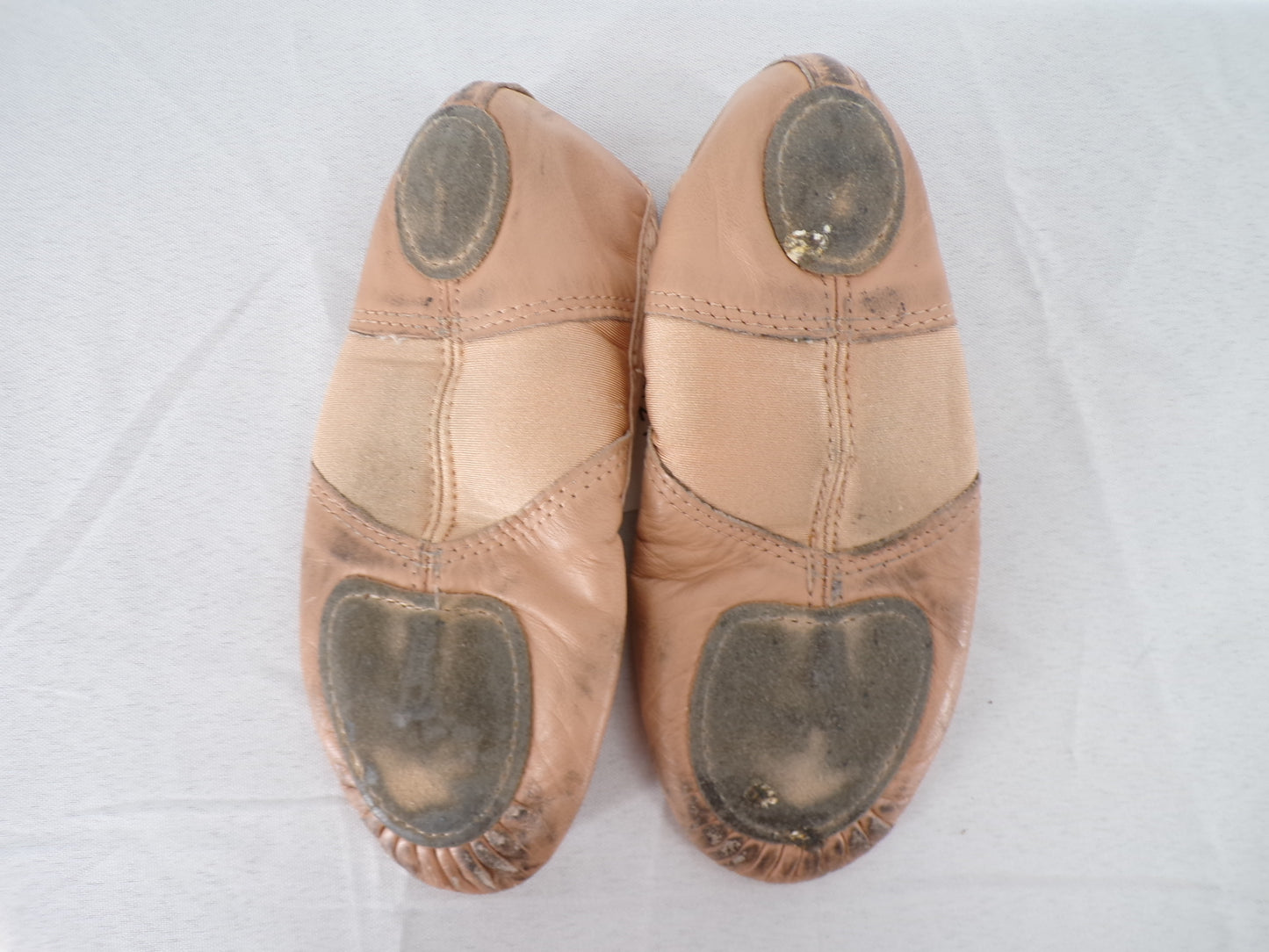 Pre-Owned Ballet Shoes Revolution Big Kid 3M Pull On Leather Single Strap Full Sole