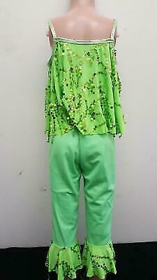 Pre-Owned Costume Curtain Call  E3983 Small Child Lime Green  Jazz