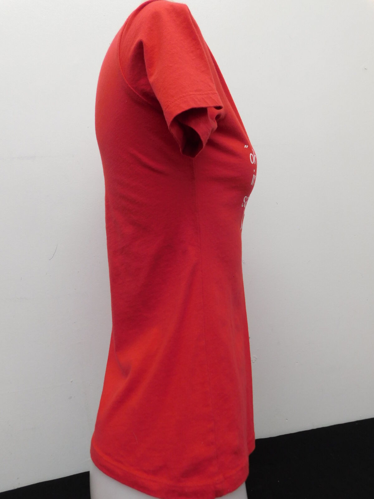 Pre-Owned T-Shirt Bella Missy   Small Adult Red  Jazz