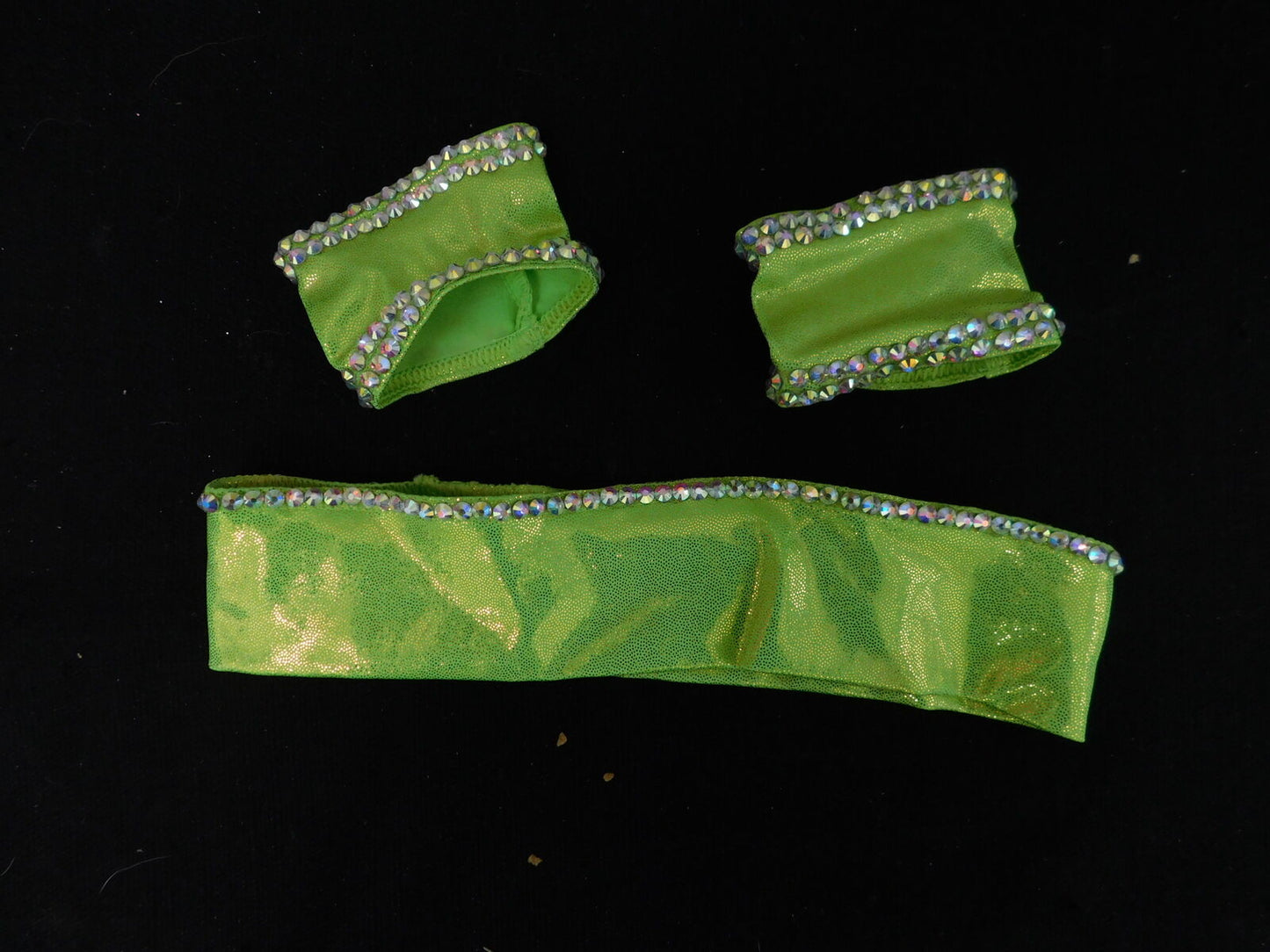 Pre-Owned Costume Weissman  10802 Intermediate Child Colorful  Jazz Rhinestones Barbie