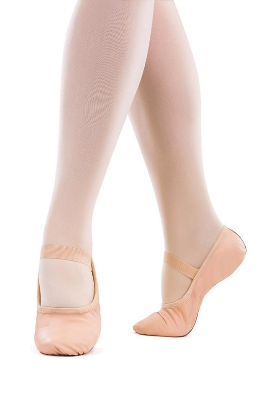 NEW Ballet Shoes So Danca SD69S Pink Toddler Sizes Stretch Leather Single Strap Full Sole