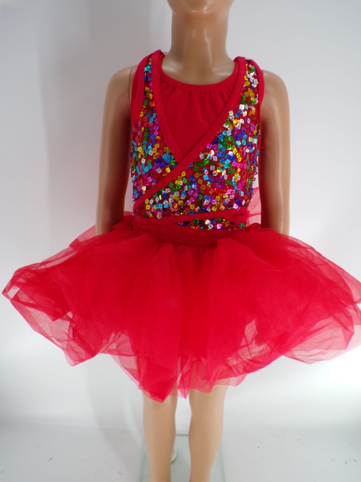 Pre-Owned Costume Costume Gallery  15329 Medium Child Red  Jazz