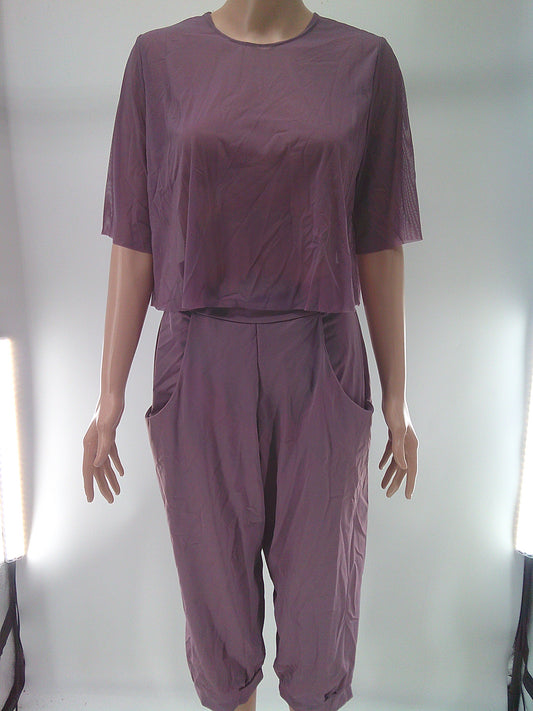 Pre-Owned Costume Kelle   Large Adult Purple Pockets Contemporary