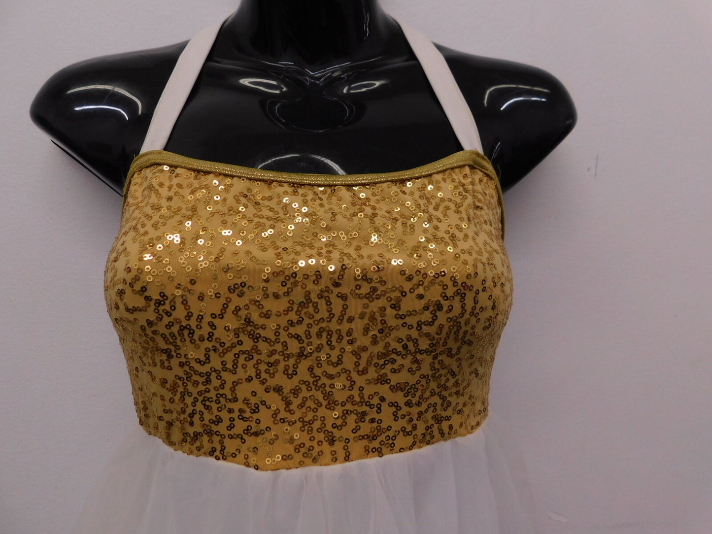 Pre-Owned Costume Unbranded   Large Child Gold  Lyrical