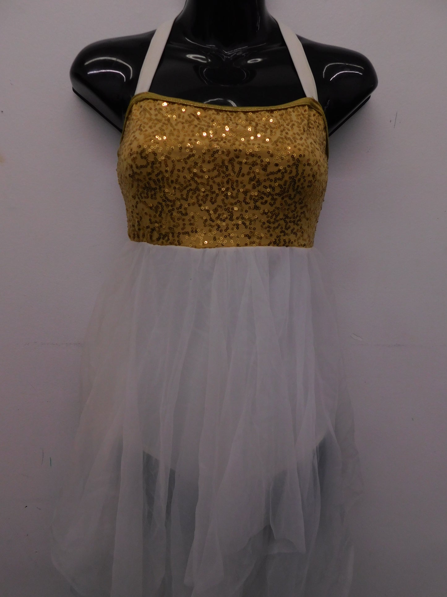 Pre-Owned Costume Unbranded   Large Child Gold  Lyrical