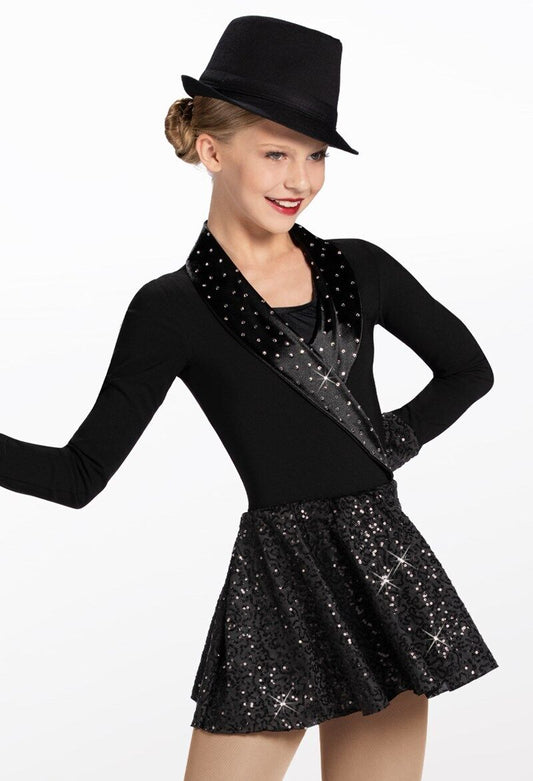 Pre-Owned Costume Weissman  13159 Small Adult Black  Jazz
