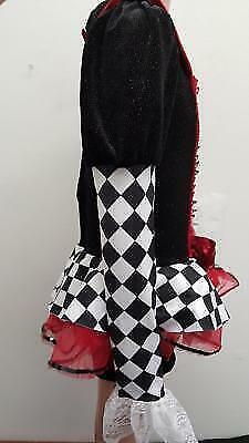 Pre-Owned Costume AWCT  15762 Large Child Red Dress Jazz Sequin