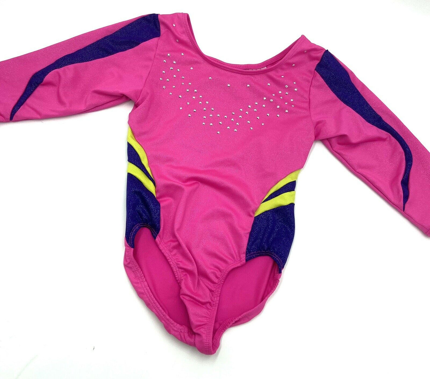 Pre-Owned Leotard Freestyle   Small Child Pink  Gymnastics Acro