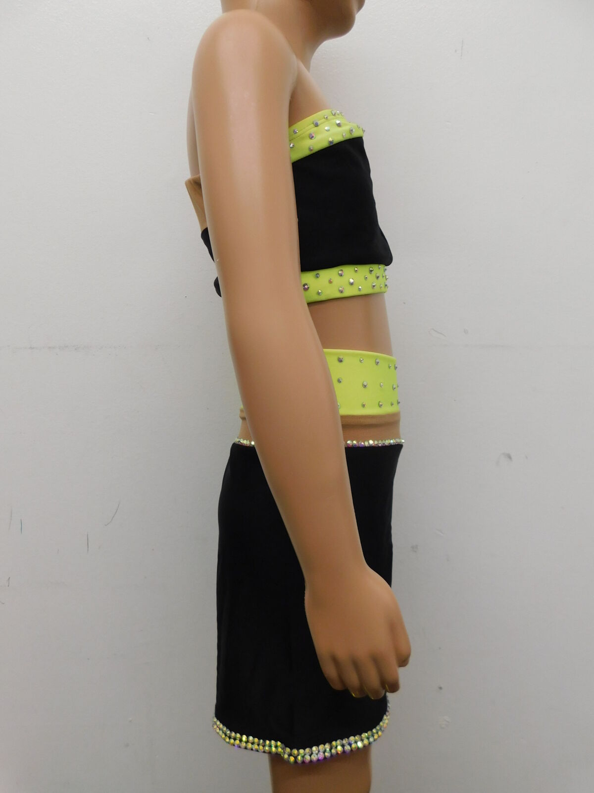 Pre-Owned Costume Patrick J   XL Child Lime Green  Jazz