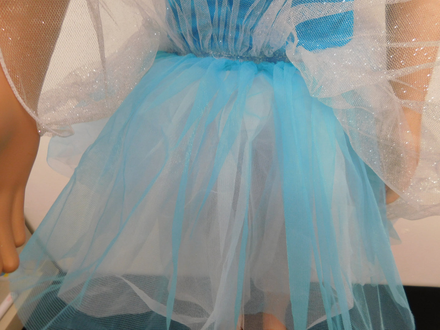 Pre-Owned Costume Curtain Call  E1914 Medium Child Turquoise Tutu Dress Ballet YAGP