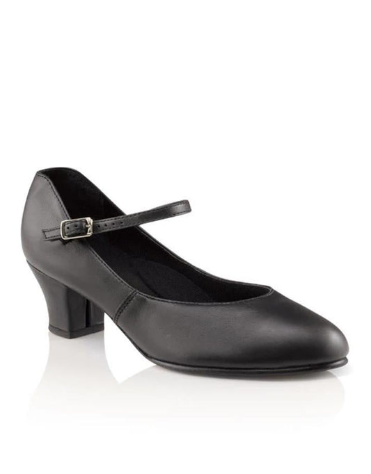 New Closeout Character Shoes Capezio 551 Adult Tan & Black 1.5" Heel Musical Theater Jazz