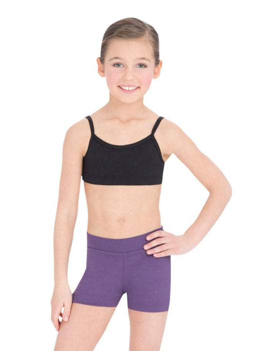 New Crop Top Capezio CC500 Black Large Adult Jazz Clogging Tap