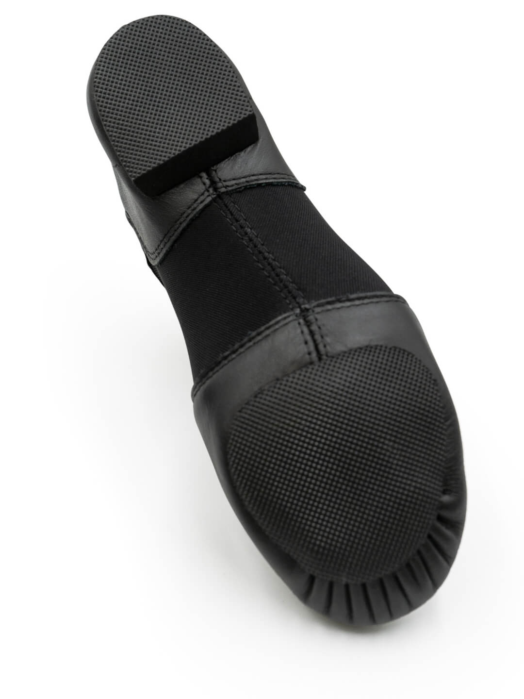 New Jazz Shoes Capezio EJ2C Child Caramel & Black Split Sole Stretch Slip On