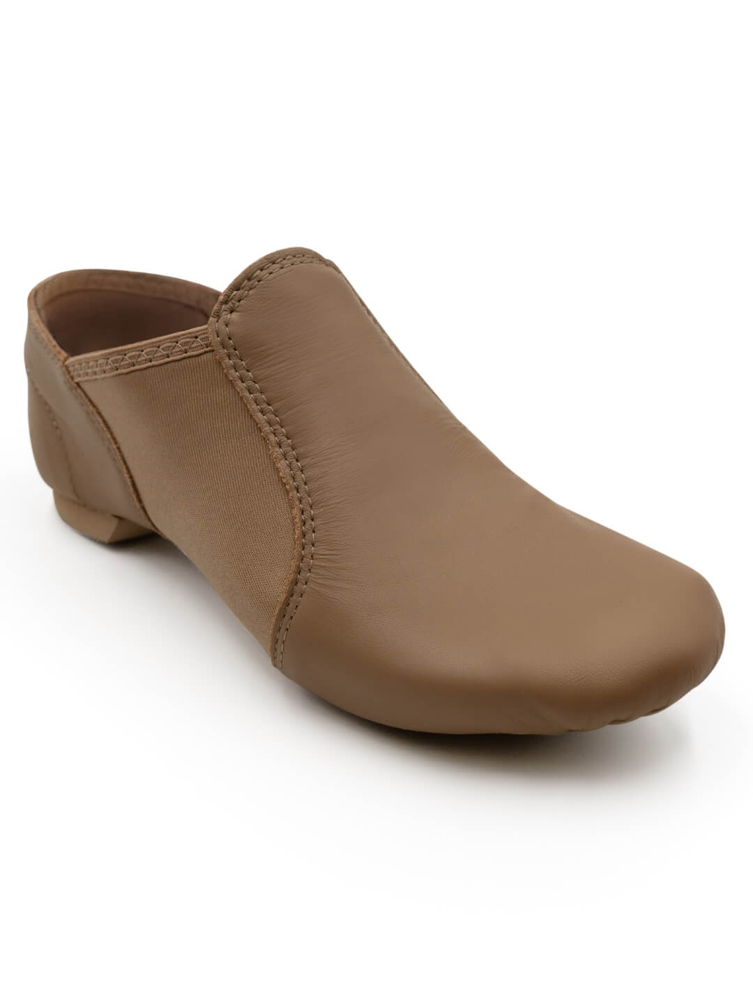 New Open Box Jazz Shoes Capezio Ej2 1.5M Child Side Elastic Leather Slip On Split Sole