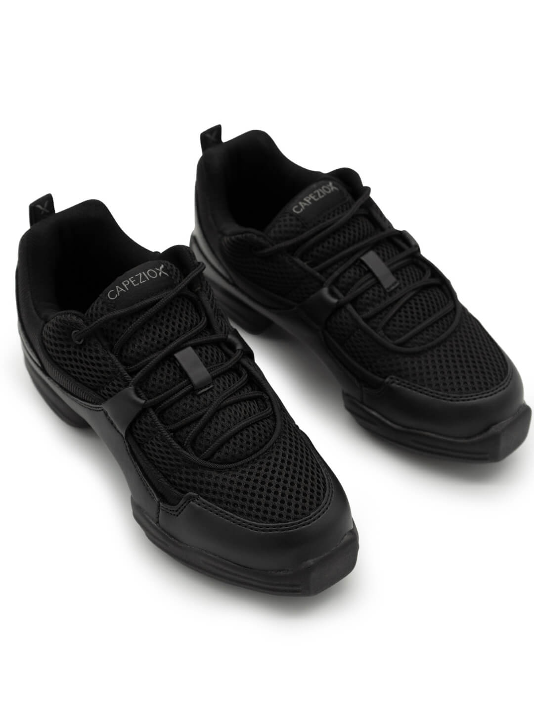 New Jazz Sneakers Capezio Adult DS11 Black Hip Hop Split Sole
