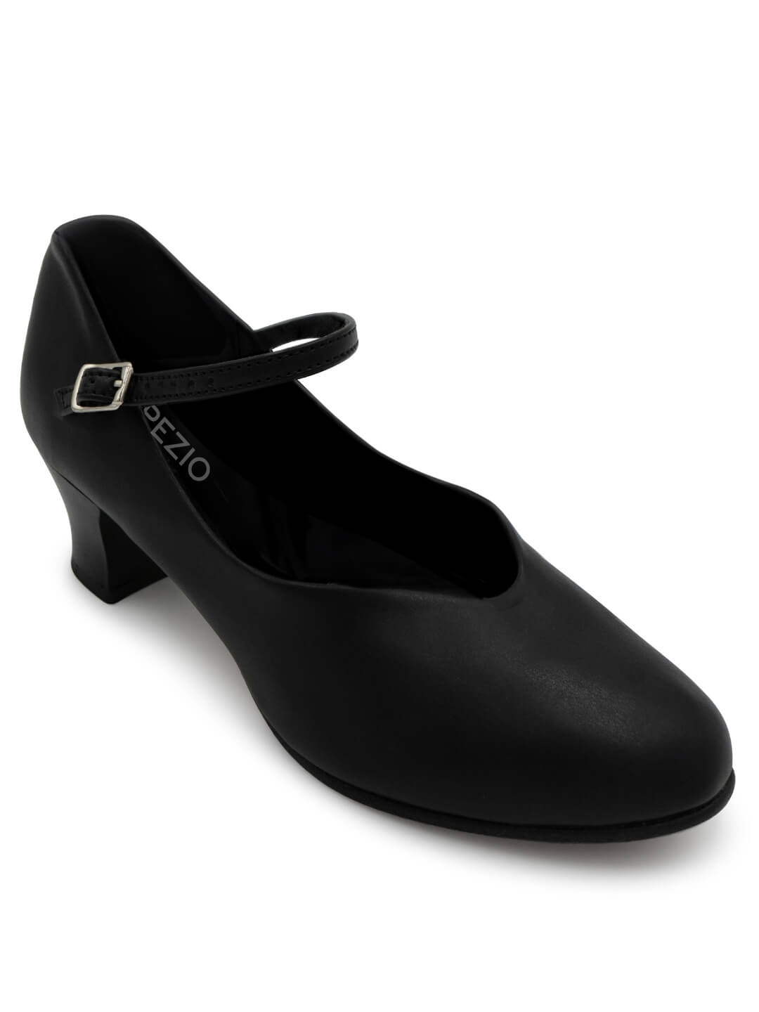New Closeout Character Shoes Capezio 550 Caramel & Black 1.5" Heel Musical Theater Jazz