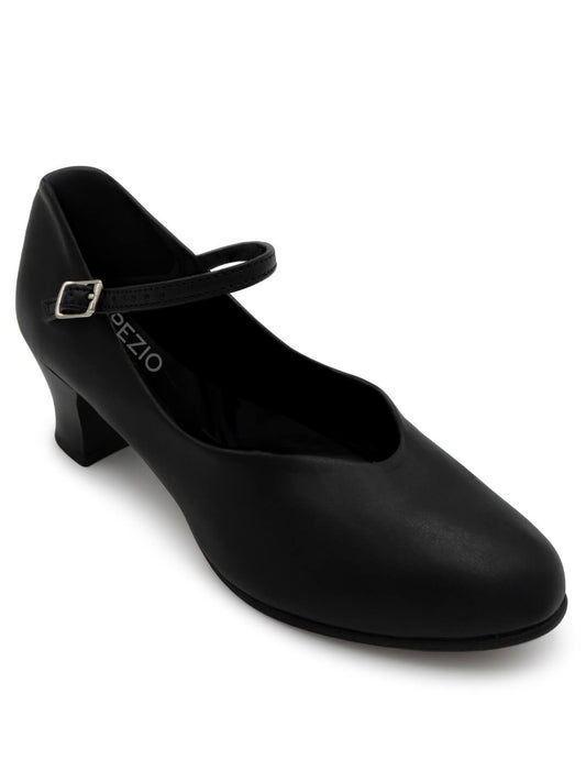 New Closeout Character Shoes Capezio 550X Child Caramel & Black 1.5" Heel Musical Theater Jazz