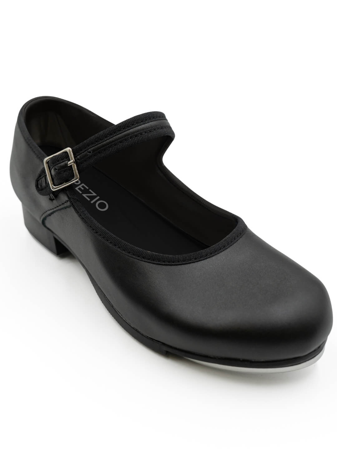 New Tap Shoes Capezio Kids 3800 Mary Jane Leather Easy Strap NO Buckle