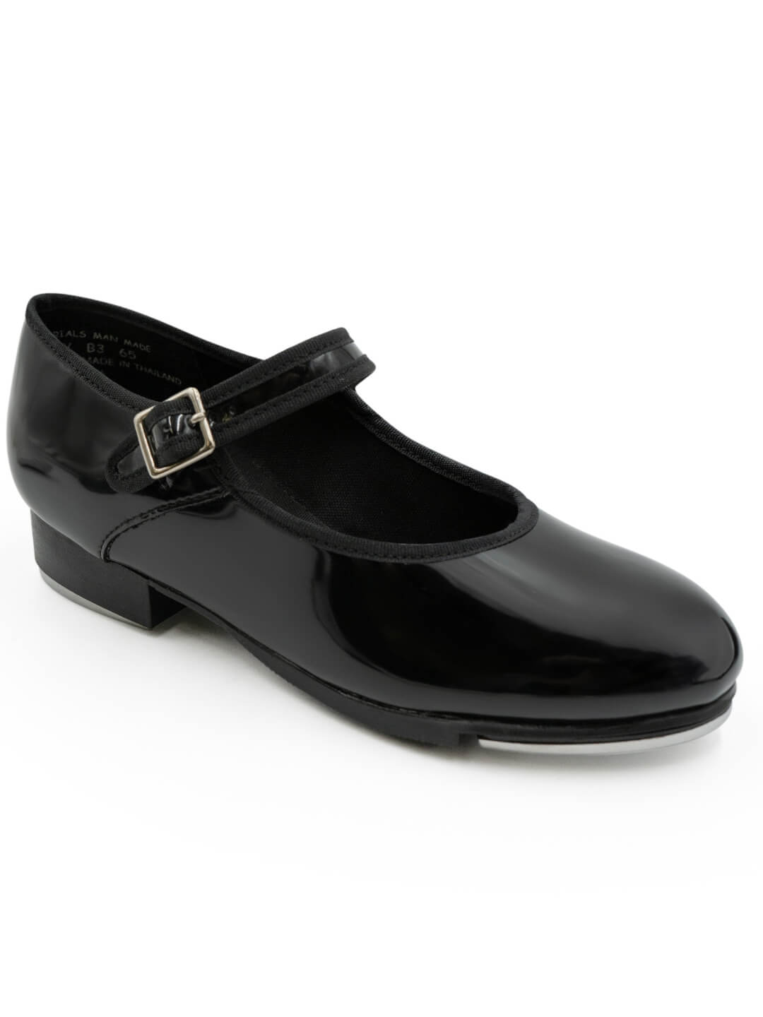 New Tap Shoes Capezio Kids 3800 Mary Jane Leather Easy Strap NO Buckle