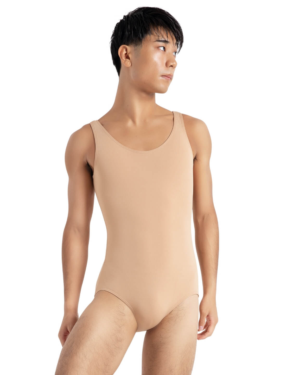 Pre-Owned Leotard Capezio TB142C Adult Medium Lt Sun Ballet Tap Jazz