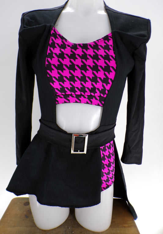 Pre-Owned Costume Kelle   XL Adult Hot Pink Jacket Jazz