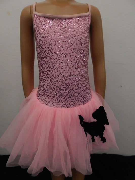 Pre-Owned Costume Balera  D3496 Medium Child Light Pink