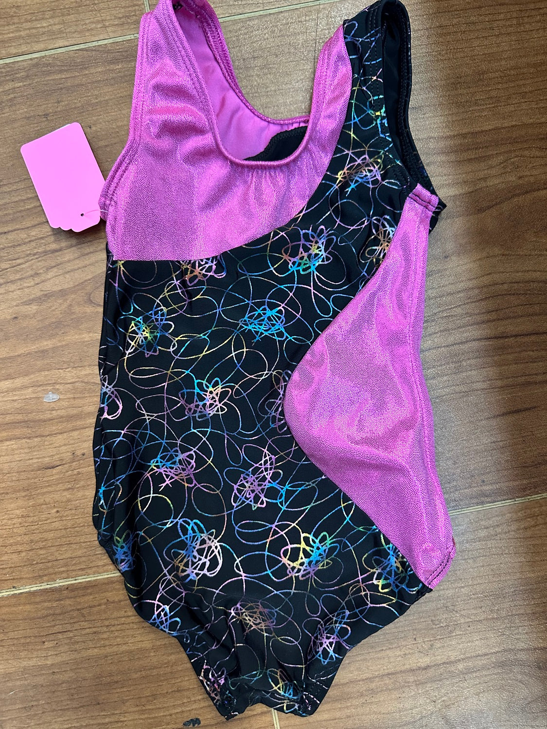 Pre-Owned Leotard Gk Elite   Child XS Pink  Gymnastics