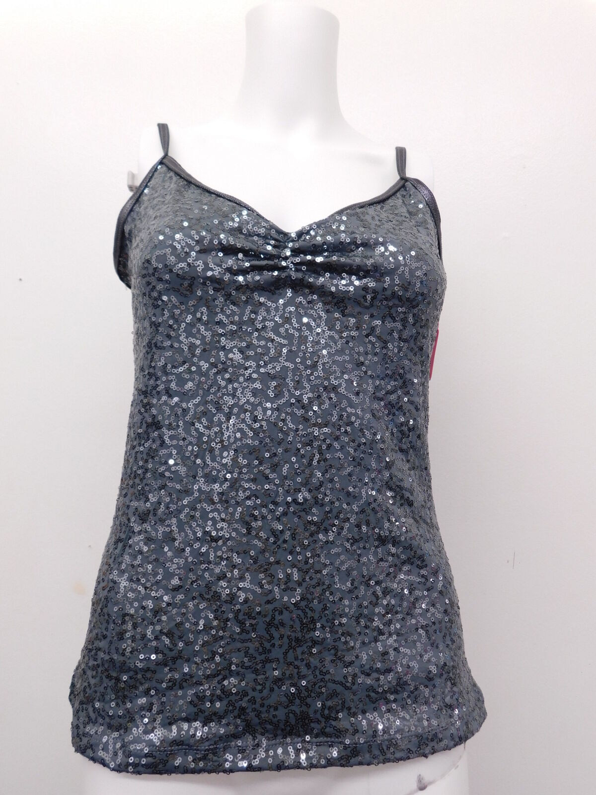 Pre-Owned Top Balera  SQ3409 Large Adult Gray  Jazz Tap