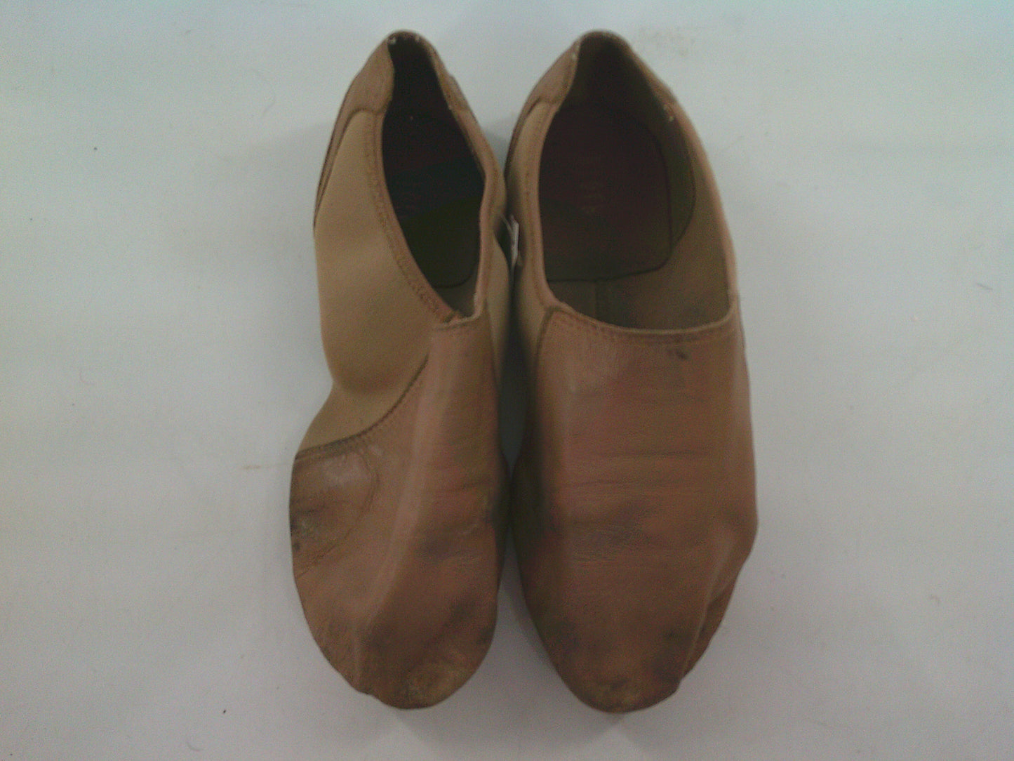 Pre-Owned Jazz Shoes Bloch Adult 7.5M  Leather Slip On Split Sole