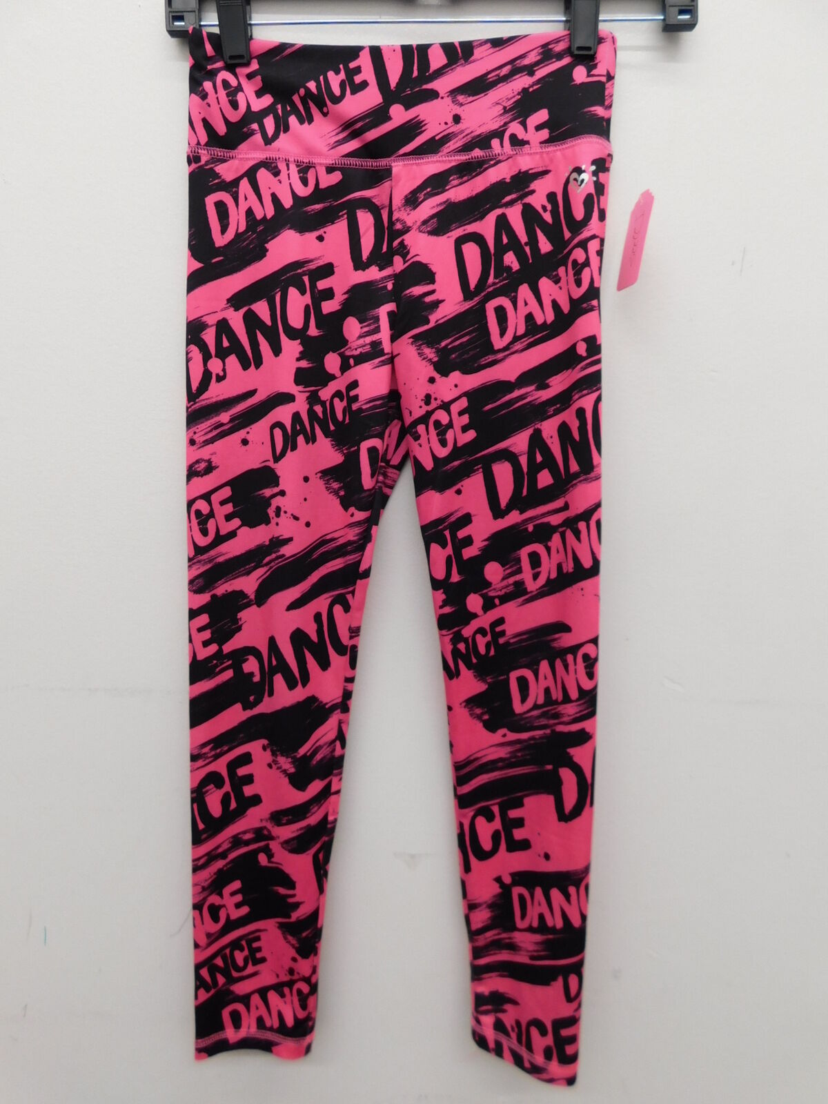 Pre-Owned Leggings Justice  P918179 Medium Child Pink  Jazz
