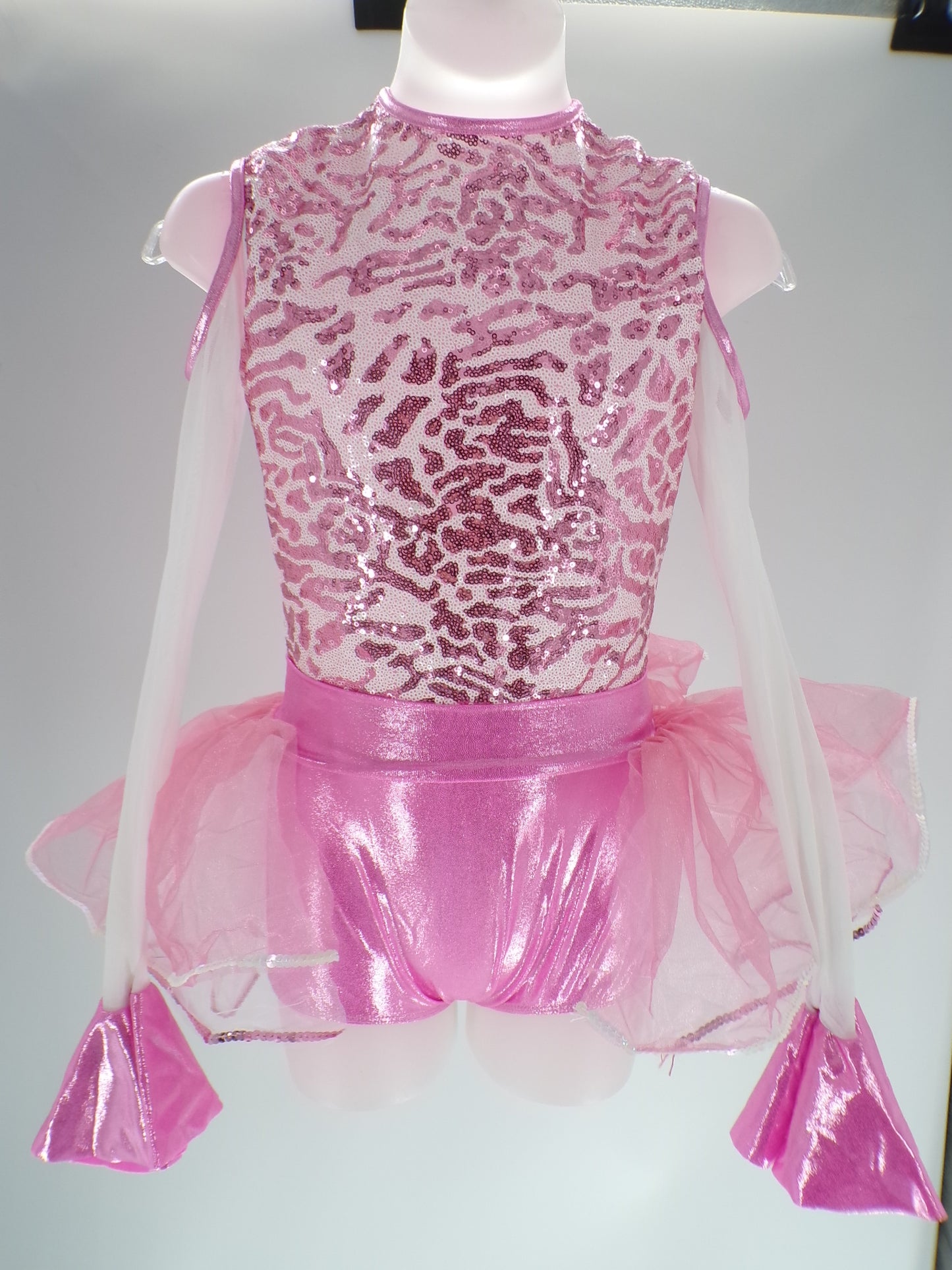 Pre-Owned Costume Dansco   Large Child Pink  Jazz